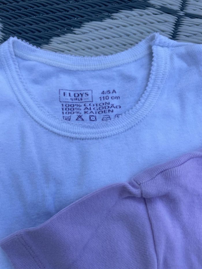 Lot de deux t shirt - photo numéro 3