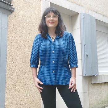 Magnifique blouse Vintage pour taille L