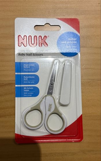 Ciseaux à ongles bébé nuk