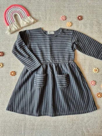 Robe rayée Bean's 2 ans
