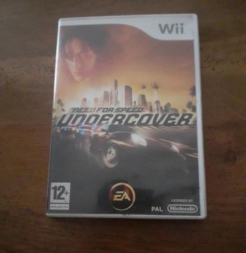 Jeu Wii need for speed undercover