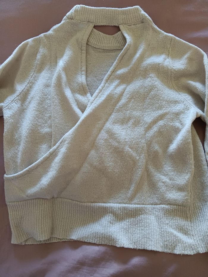 Pull beige - photo numéro 3
