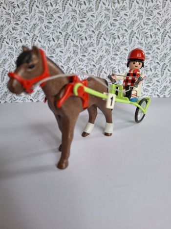 Figurine Playmobil Équitation sulky