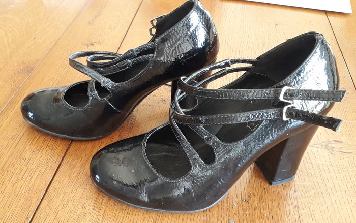 Escarpins vernis, P. 37, marque Texto - photo numéro 3