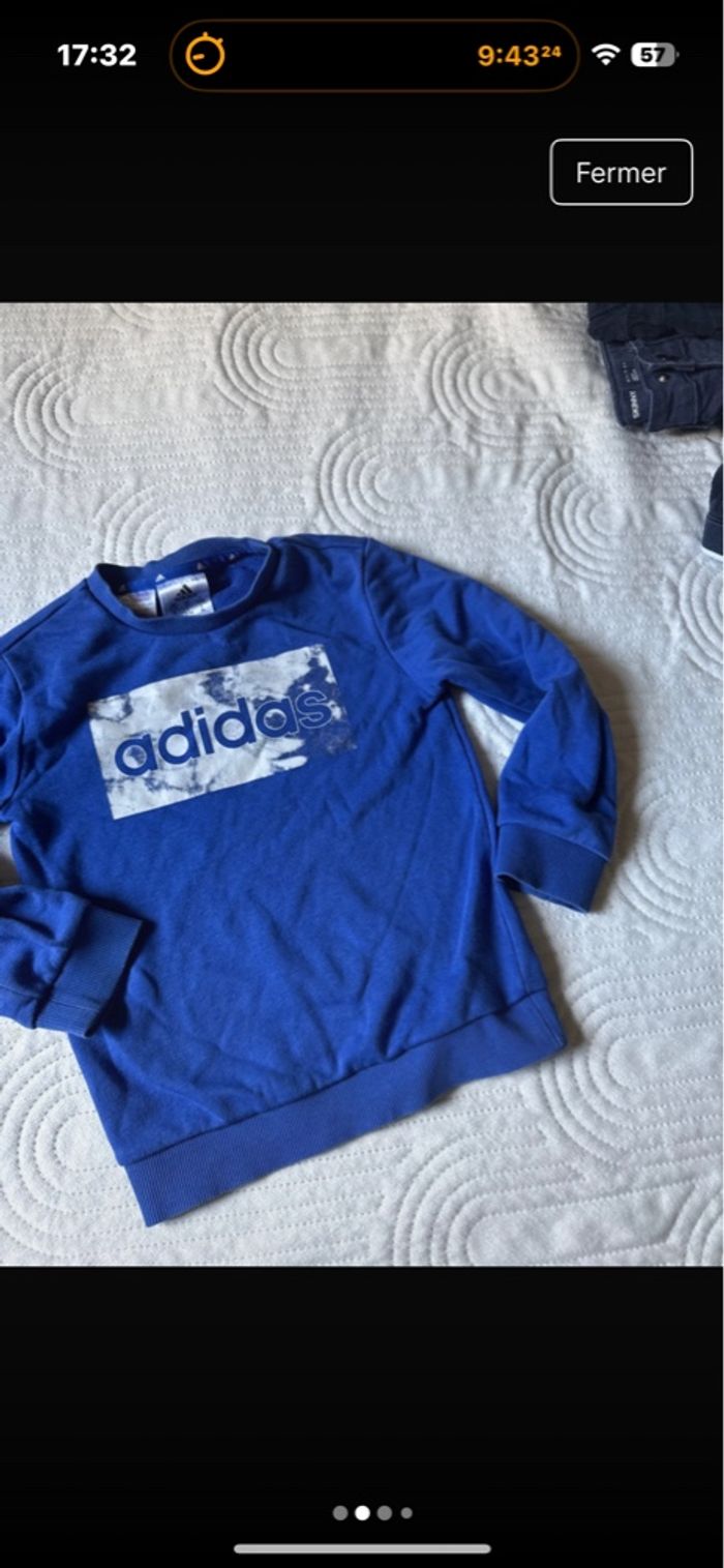Pull adidas 3 ans très bon état - photo numéro 2