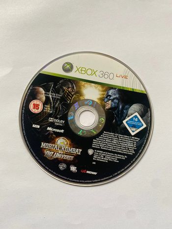 mortal kombat vs dc universe Xbox 360