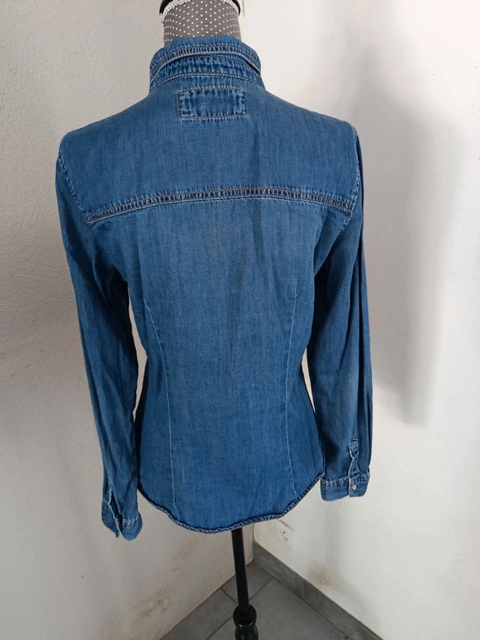 Chemise en jean Mim Taille M - photo numéro 4