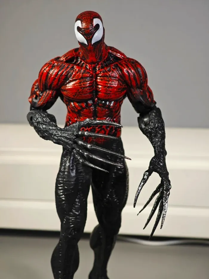 Figurine Venom : Carnage 26cm neuve sans boîte / Deux têtes - photo numéro 7