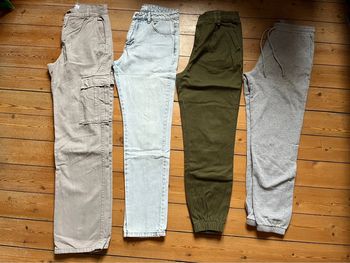 Lot de 4 pantalons  - fille - taille 36