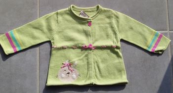 Joli gilet lapin fille 1 mois Orchestra