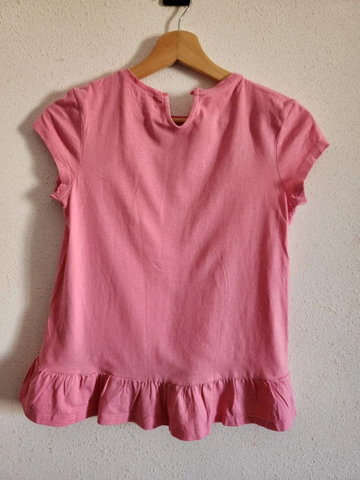 Tee-shirt rose 12 ans Du Pareil au Même très bon état - photo numéro 4