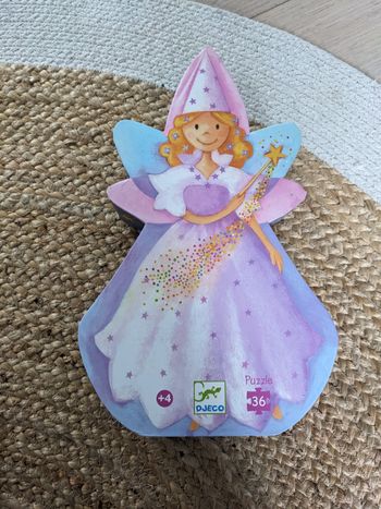 Puzzle djeco la fée et la licorne