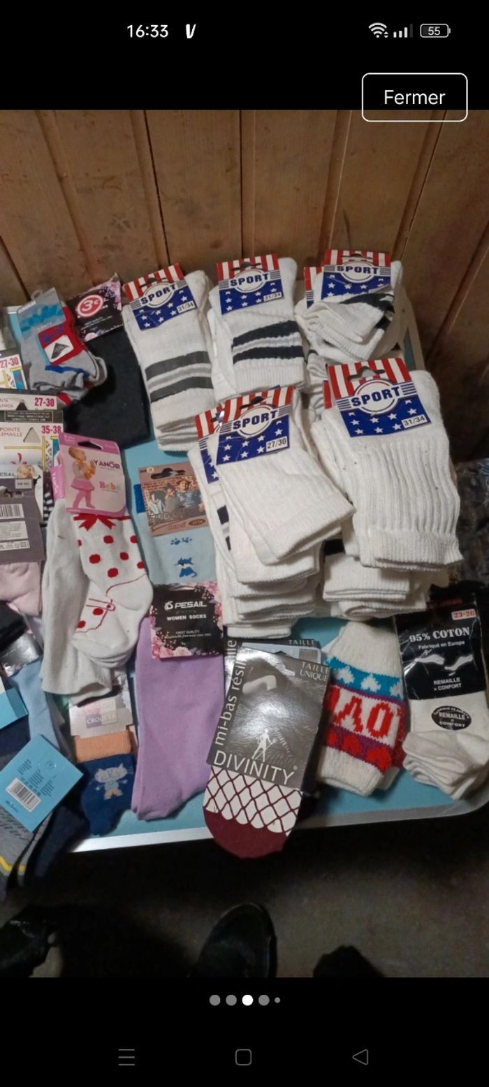 Chausette 1.50€ les 3 paire - photo numéro 3