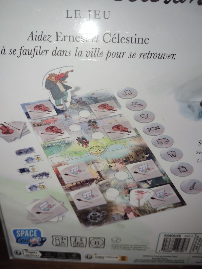 Jeu de société Ernest et Célestine - photo numéro 3