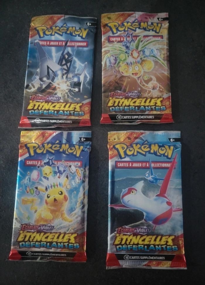 Lot 4 booster etincelle deferlantes