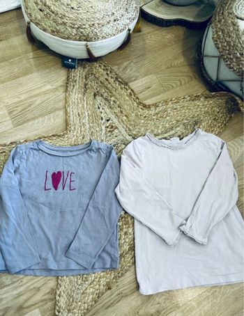 Lot t-shirt fille4ans