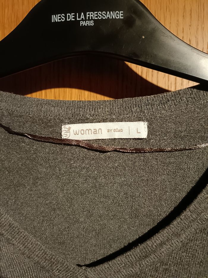 Pull gris foncé - photo numéro 2