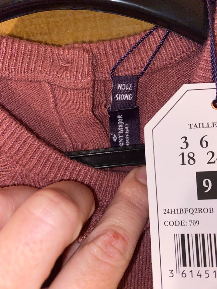 Robe bébé fille Sergent Major - 9 mois - Neuve avec étiquette - photo numéro 4