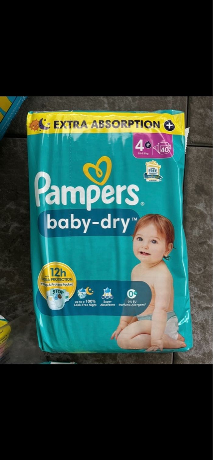 Pampers taille 4+