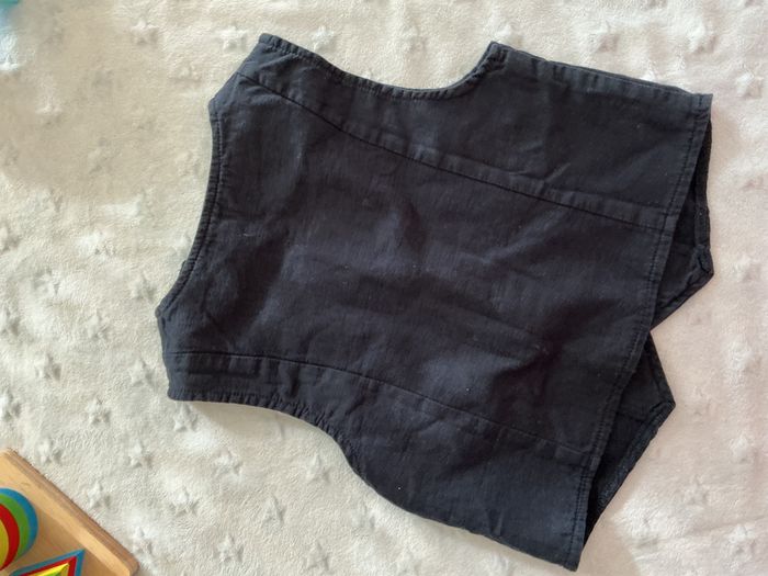 gilet sans manches bleu marine 24 mois kiabi - photo numéro 6