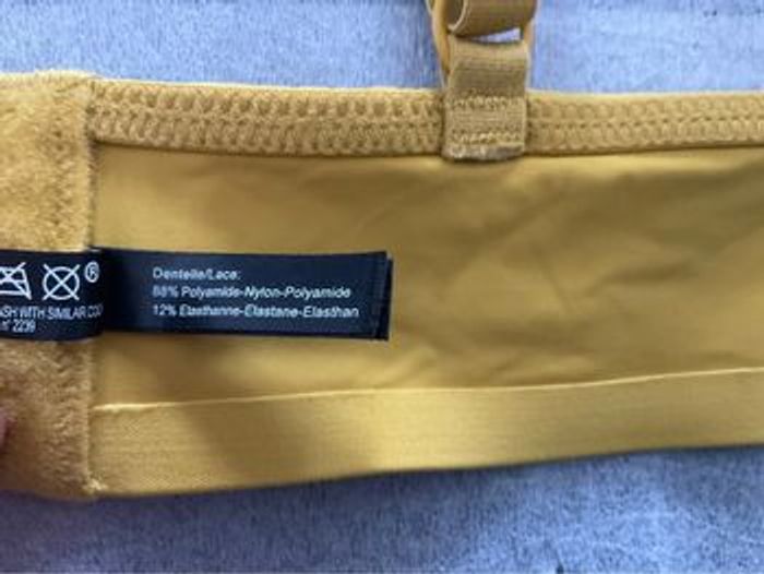 Soutien-gorge jaune Rougegorge - photo numéro 9