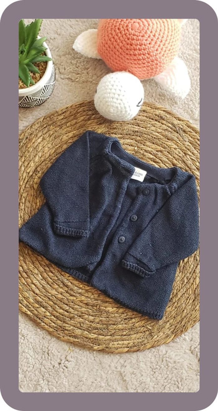 Gilet fille 3 mois - photo numéro 2