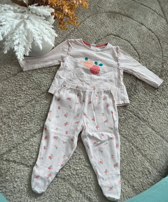Pyjama 2 pieces 9 mois
