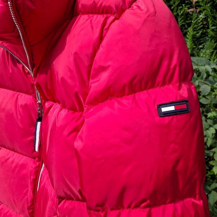 Doudoune Manteau Tommy Hilfiger Rouge Neuf - photo numéro 5