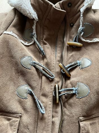 Superbe manteau Jacadi 3 ans peau lainée / manteau retourné 