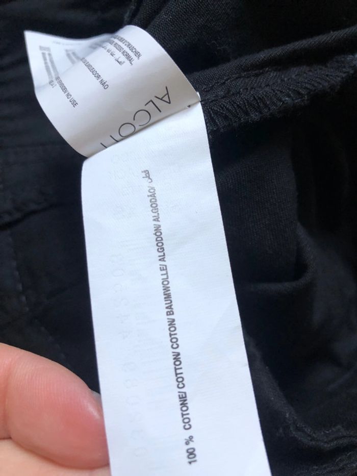 Short noir Alcotest taille XS taille haute - photo numéro 7