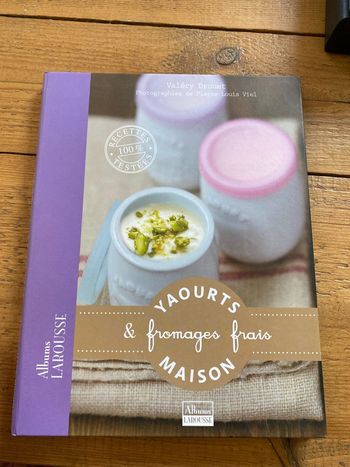 Livre recettes Yaourts