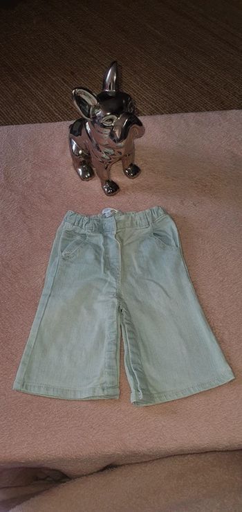 Jeans délavés bleu claire bébé garçon  3mois