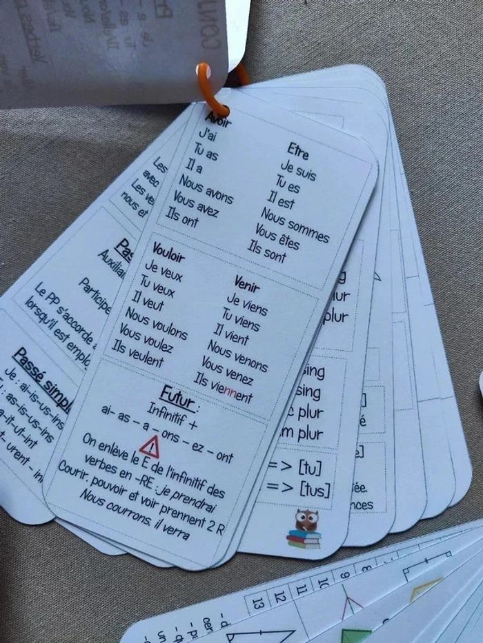 Lot de 2 Mémos Maths et Français - photo numéro 3