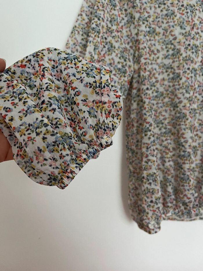 Blouse à fleurs - photo numéro 2