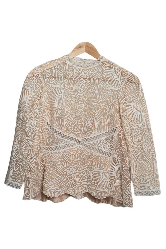 Ensemble unique upcyclé à partir d’une robe Margaux Tardits T.36 - photo numéro 3