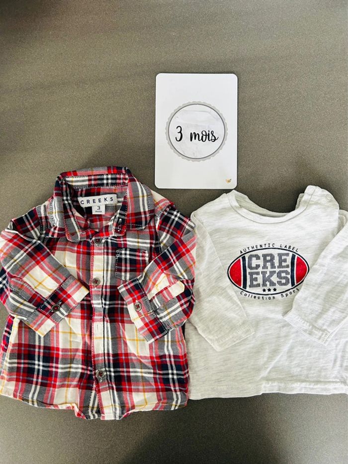 T shirt et chemise creeks