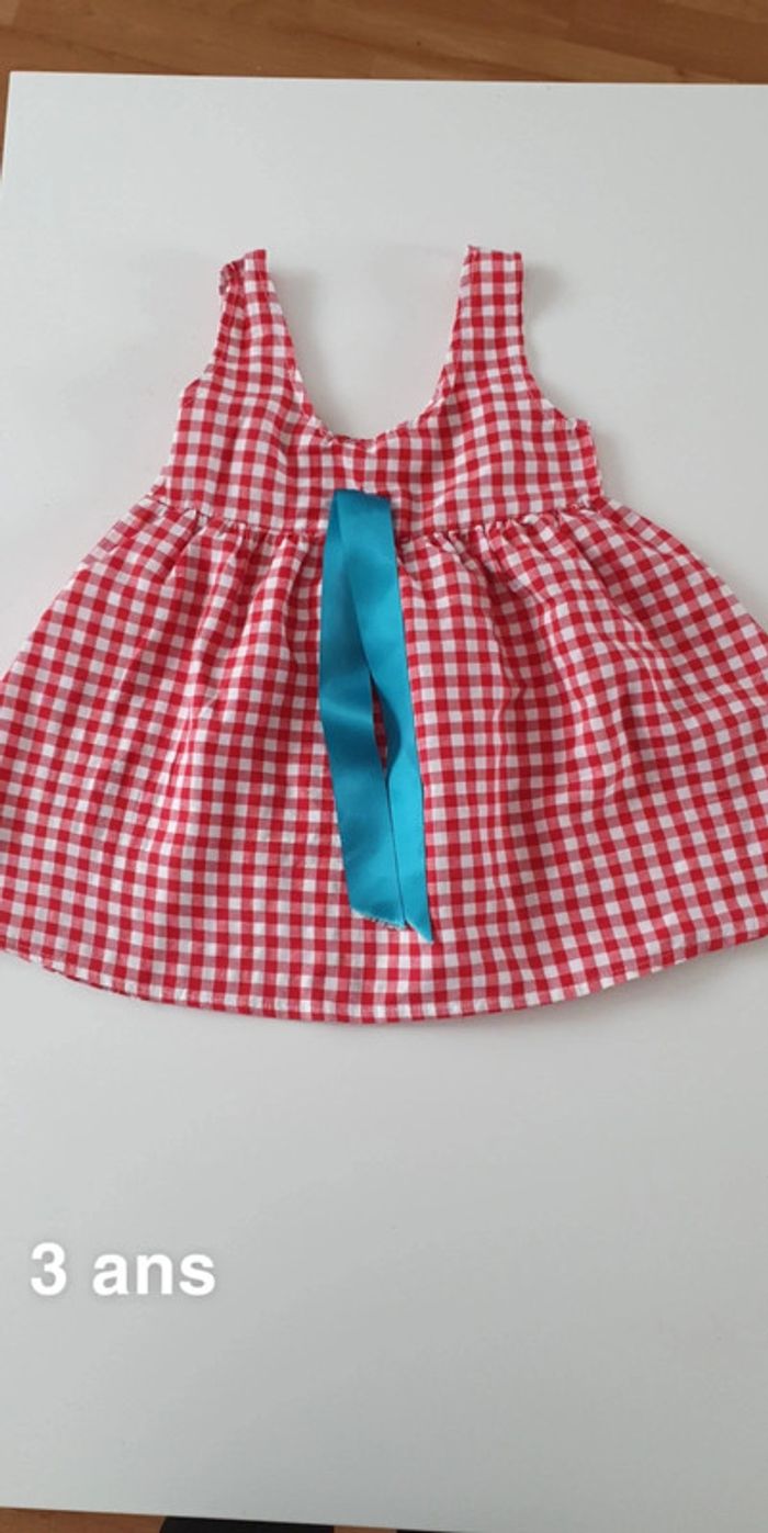 Robe carreau
