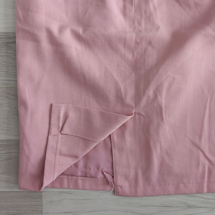 Jupe tailleur rose taille 36 - photo numéro 5