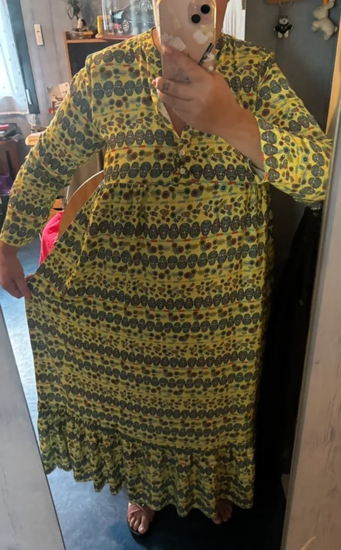 robe bohème fluide et ample - photo numéro 10