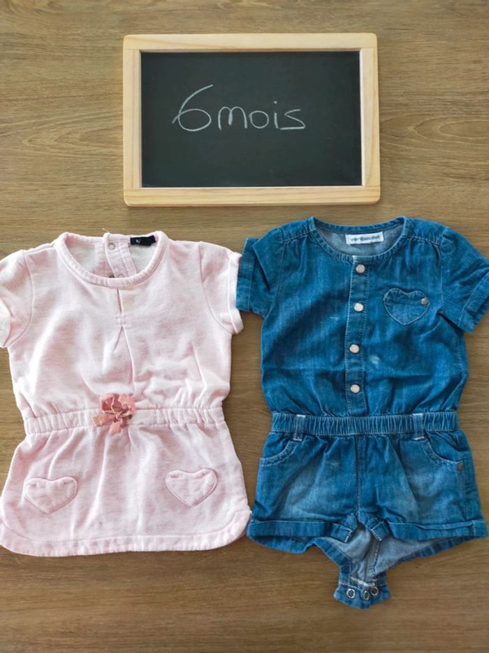 Robes taille 6mois