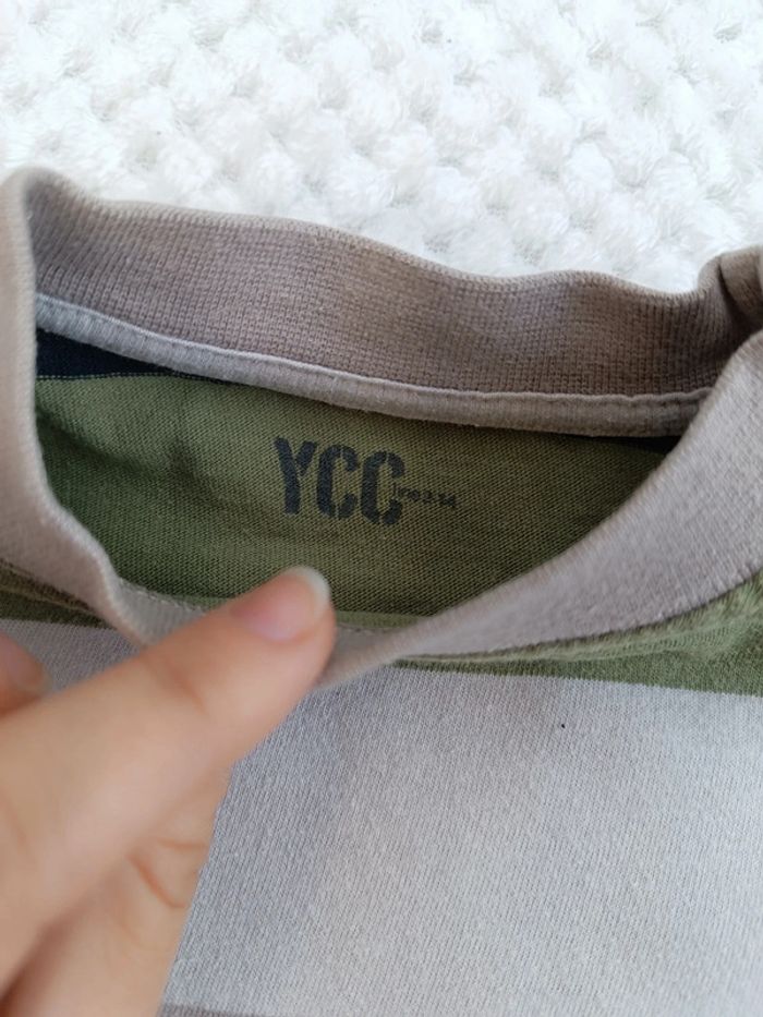 🔸T-shirt manches longues rayé 3A - YCC🔸 - photo numéro 2