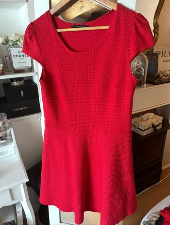 Robe patineuse rouge Atmosphère T38 TBE 💄