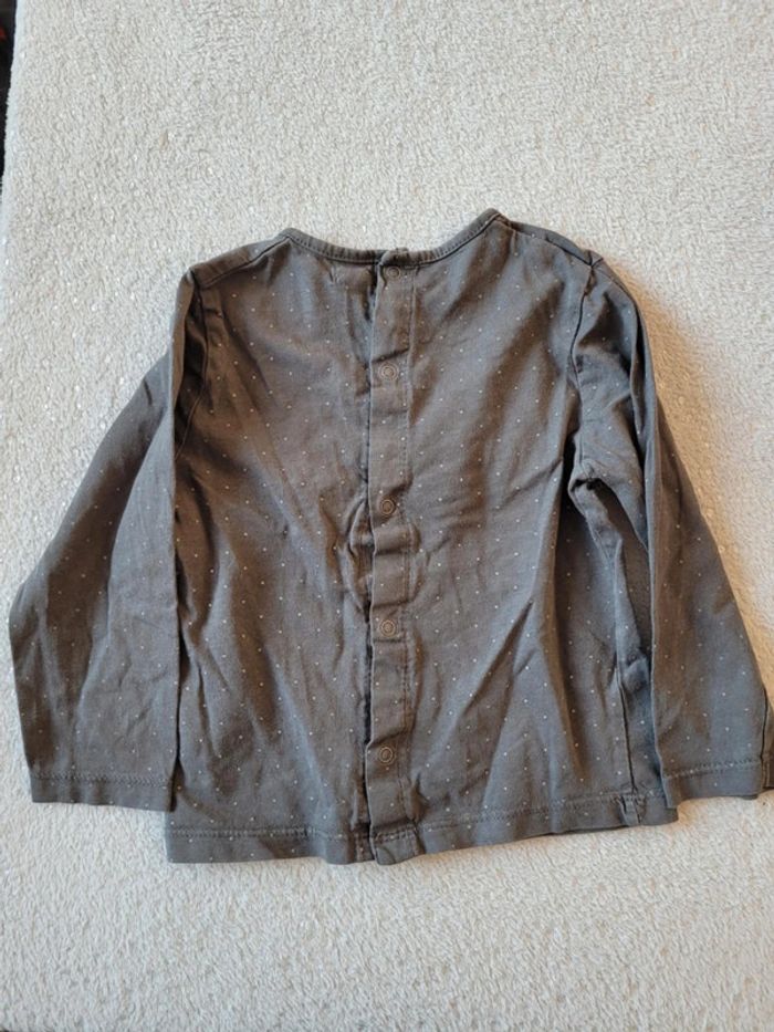 Tee-shirt manches longues 18 mois 77/82 cm - photo numéro 3