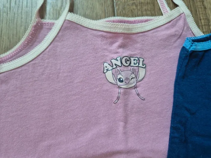 Lot de 2 maillot de corps stitch et Angel 2 ans - photo numéro 3