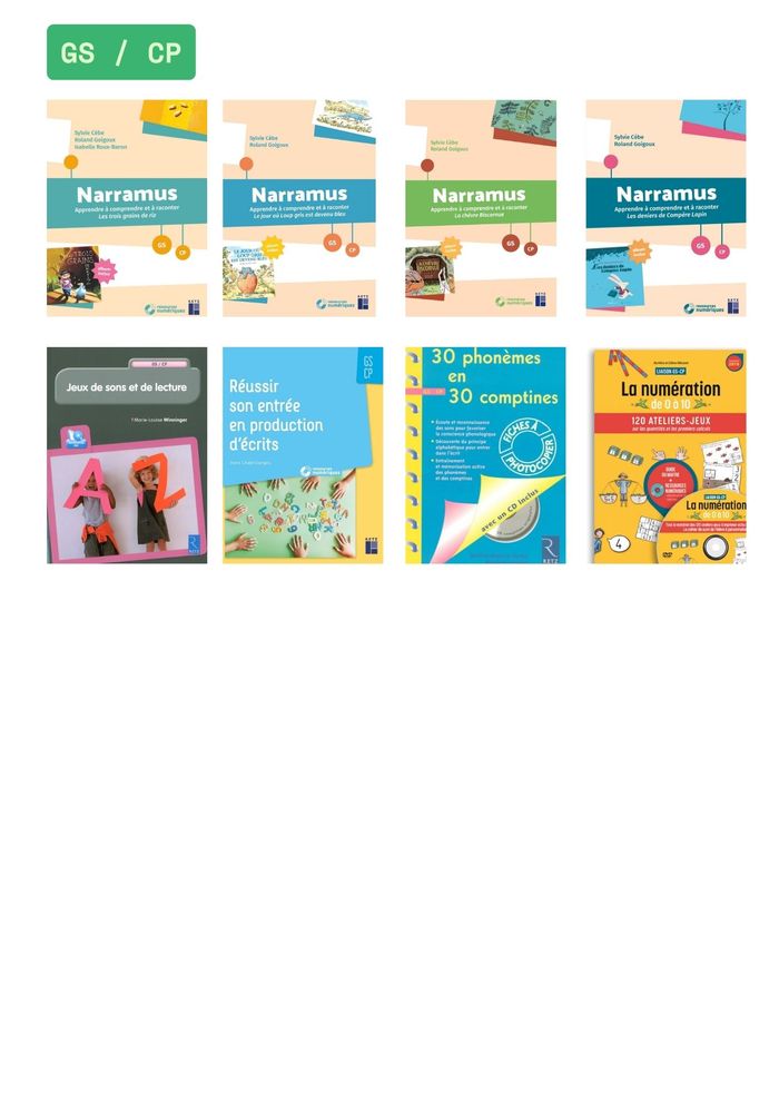 ressources pedagogiques cycle 1 PS MS GS - photo numéro 10