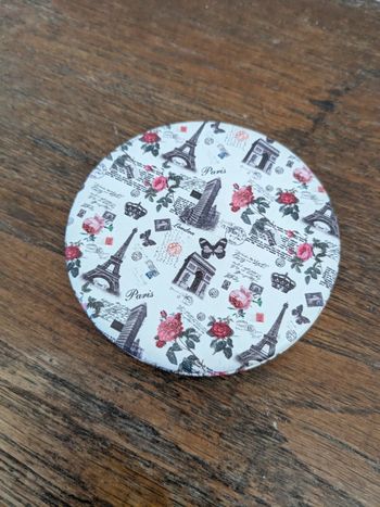 Miroir rond paris tout Eiffel