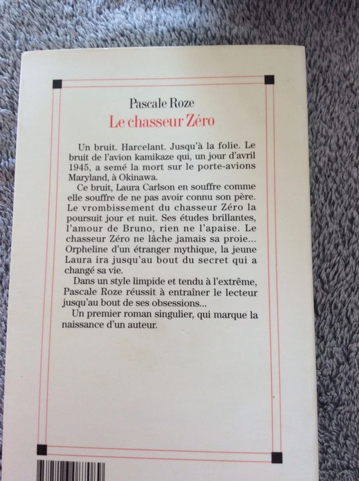 # le chasseur Zéro Pascale Roze - photo numéro 3