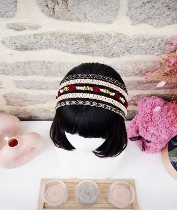 Lot de 5 serre-tête cristal strass Fille taille unique marque Zara 🦜