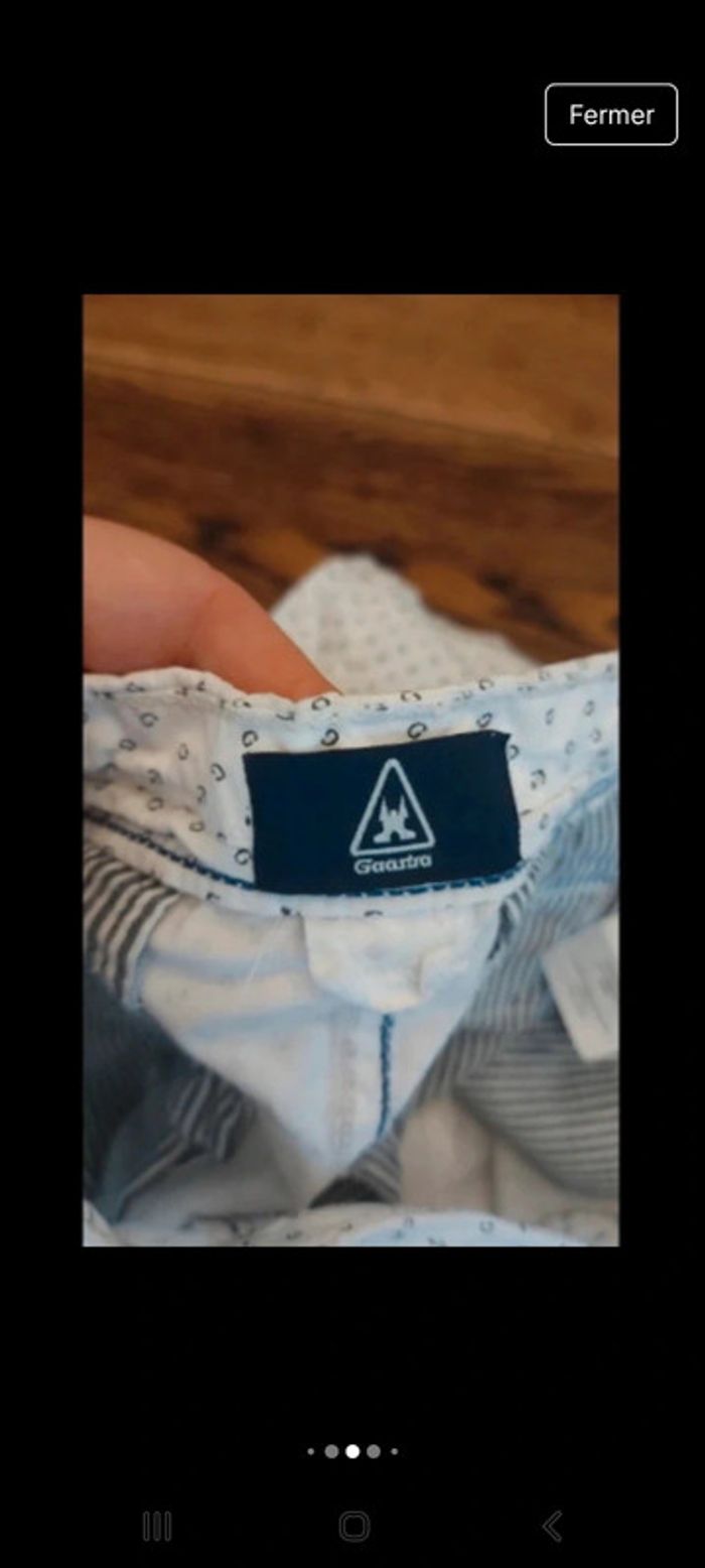 Short homme Gaastra taille 26 (fr 36) 100%coton - photo numéro 16