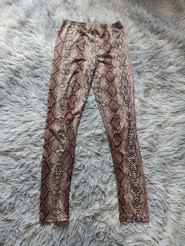 Leggings femme taille S 36 motif python Toumaï - photo numéro 2